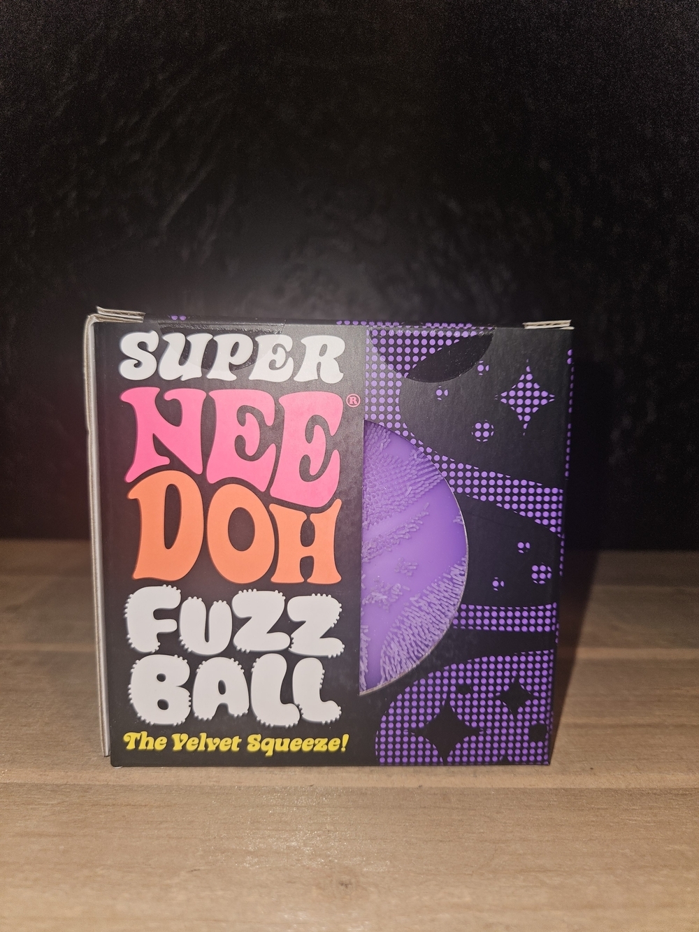 Super NeeDoh Fuzz Ball – Purple Velvet Squeeze ✨💜